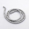 Electroplate Non-magnetic Synthetic Hematite Beads Strands G-J208G-02-2