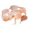 Natural Banded Agate/Striped Agate Beads Strands GG-CBAE0EB-01A-04-3