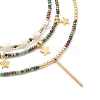 Beaded Necklaces & Pendant Necklace Sets NJEW-JN03076-02-2