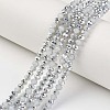 Electroplate Glass Beads Strands EGLA-A034-J6mm-M03-1