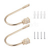 Zinc Alloy U Shape Hook Hangers Curtain SW-TAC0002-08C-8