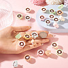 42Pcs 7 Colors Coffee Cup Resin Mini Model DJEW-TA0001-40-6