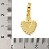 Rack Plating Brass Enamel European Dangle Charms KK-I718-25G-01-3