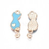 Alloy Enamel Pendants ENAM-S115-144C-3