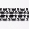 304 Stainless Steel Ball Chains CHS-H015-10-2.4MM-1