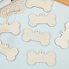 Unfinished Blank Wooden Big Pendants Kit WOOD-WH20014-003A-7