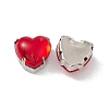 Heart Sew On Rhinestones OACR-E012-01P-10-2