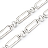 304 Stainless Steel Figaro Chain Necklace NJEW-JN03567-01-5