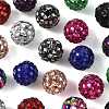 20Pcs 10 Colors Acrylic Rhinestone Beads OACR-FS0002-32-3