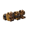 Natural Tiger Eye Carved Healing Tiger Figurines PW-WG87863-01-5