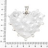 Tibetan Style Alloy Big Chandelier Component Links AL-CBA1187-14AS-3