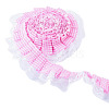 12.5 Yards Polyester Pleated Ribbon OCOR-TA0003-84C-2