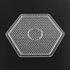 Hexagon ABC Plastic Pegboards used for 5x5mm DIY Fuse Beads DIY-Q009-53-1