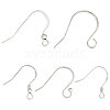 10 Pairs 5 Style 925 Sterling Silver French Hooks with Coil and Ball STER-BBC0006-07-1
