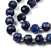 Natural Sodalite Beads Strands G-N327-08X-3