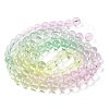 Baking Painted Transparent Glass Beads DGLA-M001-10mm-01-1