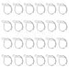 Unicraftale 40Pcs 304 Stainless Steel Leverback Earring Findings STAS-UN0041-87-1