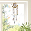 1Pc Metal Moon Hanging Ornaments AJEW-CN0004-04B-6