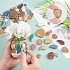 SUPERFINDINGS 54Pcs Porcelain Cabochons Mosaic Pieces Sets PORC-FH0001-07-4