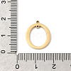 304 Stainless Steel Micro Pave Cubic Zirconia Pendants STAS-P431-21G-3