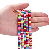 Handmade Polymer Clay Beads Strands CLAY-N008-008A-6