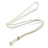 2.5MM Adjustable Braided Nylon Cords Necklace Making FB-CBAA152-02G-34-1