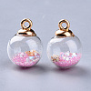 Transparent Glass Globe Pendants X-GLAA-S181-06A-2