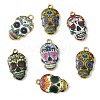 Alloy Enamel Pendants ENAM-CJ0001-37-9