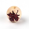 Natural Wood Beads WOOD-TAC0007-45A-1