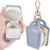 Mini PU Leather Ring Organizer Boxes CON-BBC0001-31B-1