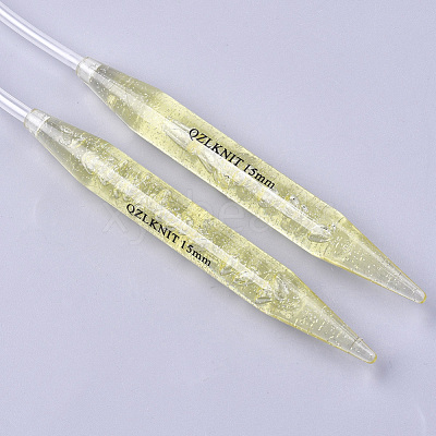 PVC Wire PC Circular Knitting Needles TOOL-T006-15-1