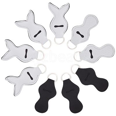 Sublimation Blank MDF Hand Sanitizer Keychain Holders KEYC-GF0001-04-1