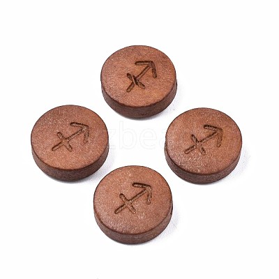 Laser Engraved Wood Beads WOOD-S053-53D-1