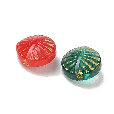 Baking Paint Transparent Glass Beads GL-CBA8D6A-13-1