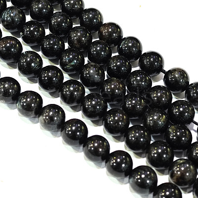 Natural Astrophyllite Beads Strands G-A202-01C-1