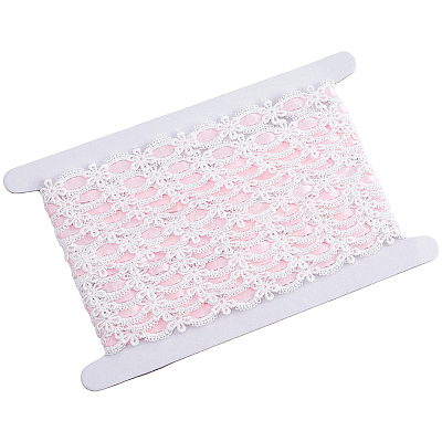 1Pc Polyester Lace Ribbon OCOR-GF0006-17-1
