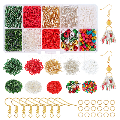 Christmas Theme DIY Jewelry Kits DIY-WH0223-92-1