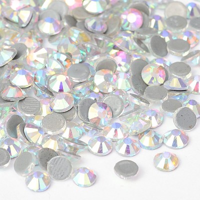Glass Hotfix Rhinestone X-RGLA-A019-SS10-101-1