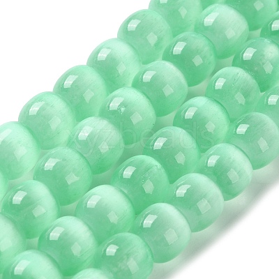 Natural Selenite Beads Strands G-B103-A01-05-1