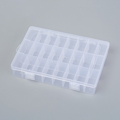 Plastic Removable Bead Containers LS-CON-WH0070-84C-1