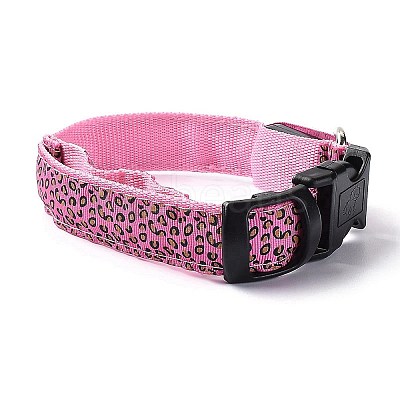 Adjustable Polyester LED Dog Collar MP-H001-A14-1