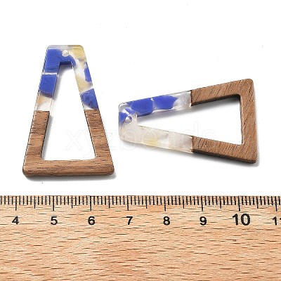 Resin and Walnut Pendants FIND-R051-03F-1