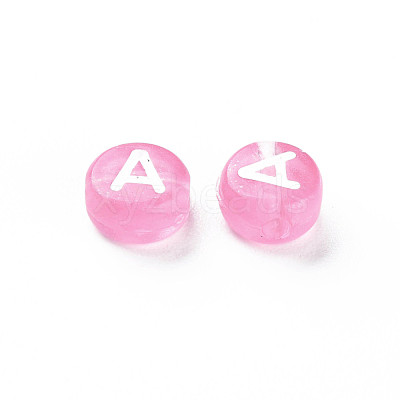 Transparent Acrylic Beads X-TACR-N002-04I-1