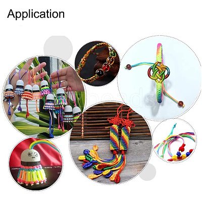 Nylon Satin Rattail Cord NWIR-PH0001-22-1