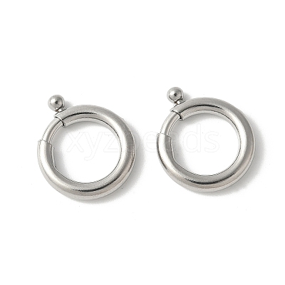316 Surgical Stainless Steel Spring Gate Rings STAS-H234-06P-04-1