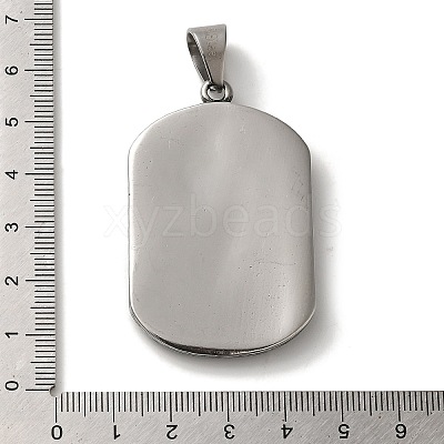 316L Surgical Stainless Steel Big Pendants STAS-H194-02AS-03-1
