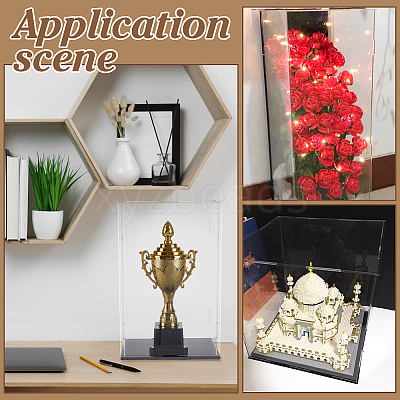 Transparent Acrylic Display Boxes ODIS-WH0329-95A-1