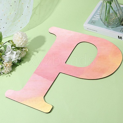 Letter Unfinished MDF Sheets WOOD-WH20012-008P-1
