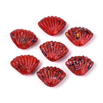 Handmade Lampwork Beads Strands LAMP-T026-03F-1