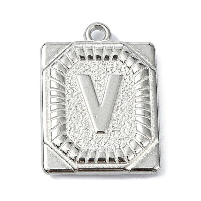 Anti-Tarnish 304 Stainless Steel Pendants STAS-U033-01P-V-1